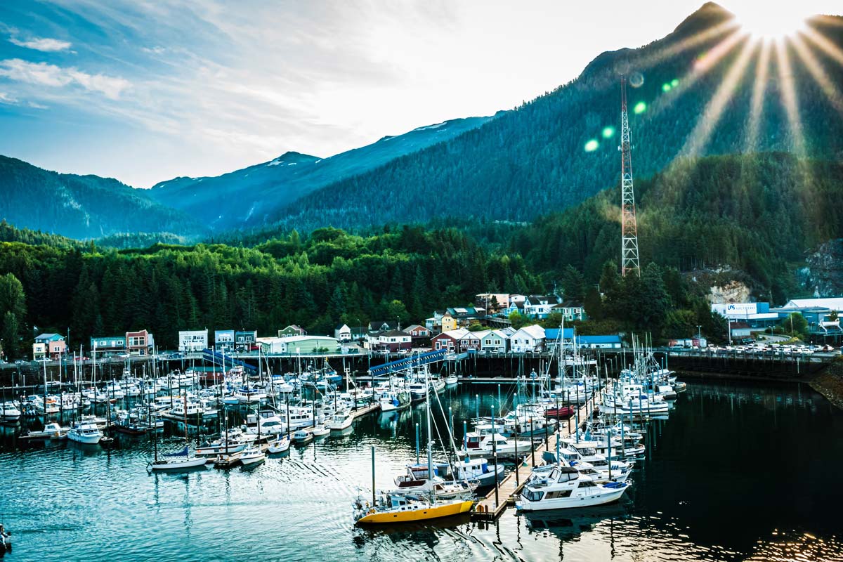 Alaska-Ketchikan-Harbor