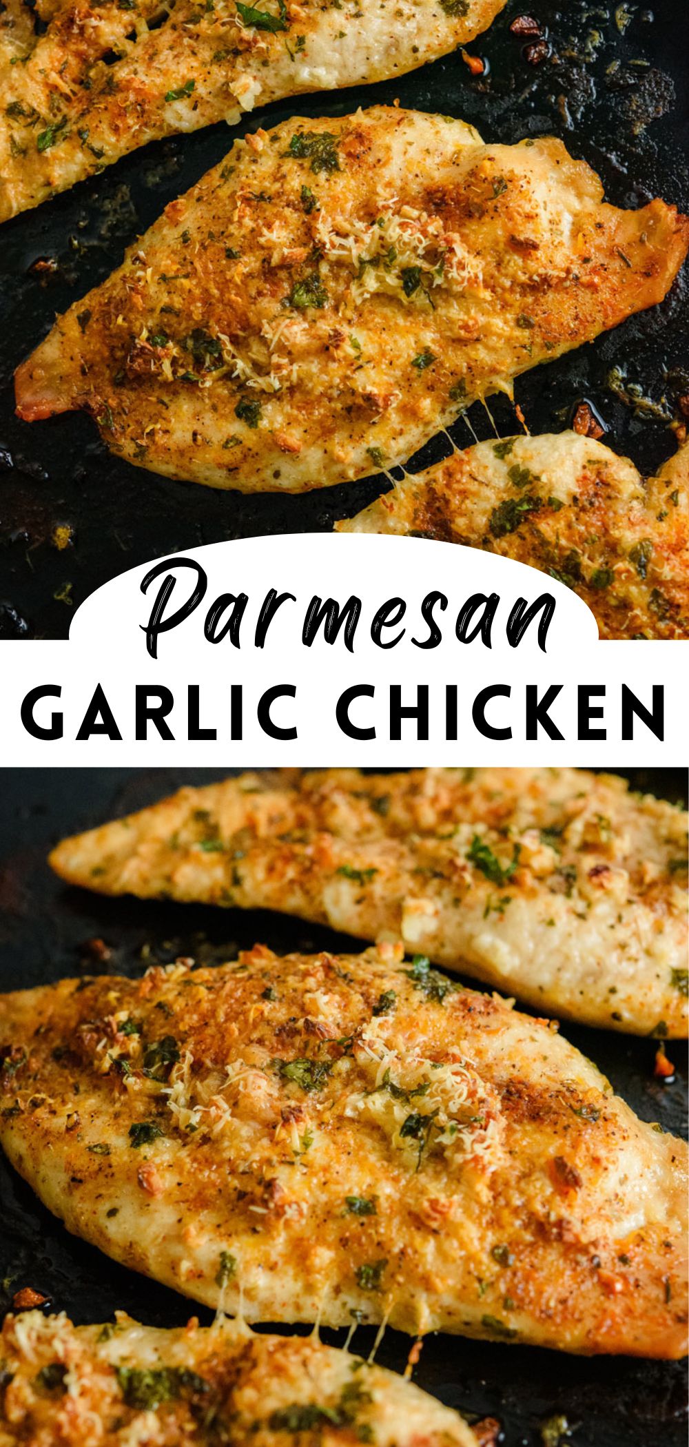 15-Minute Baked Garlic Parmesan Chicken