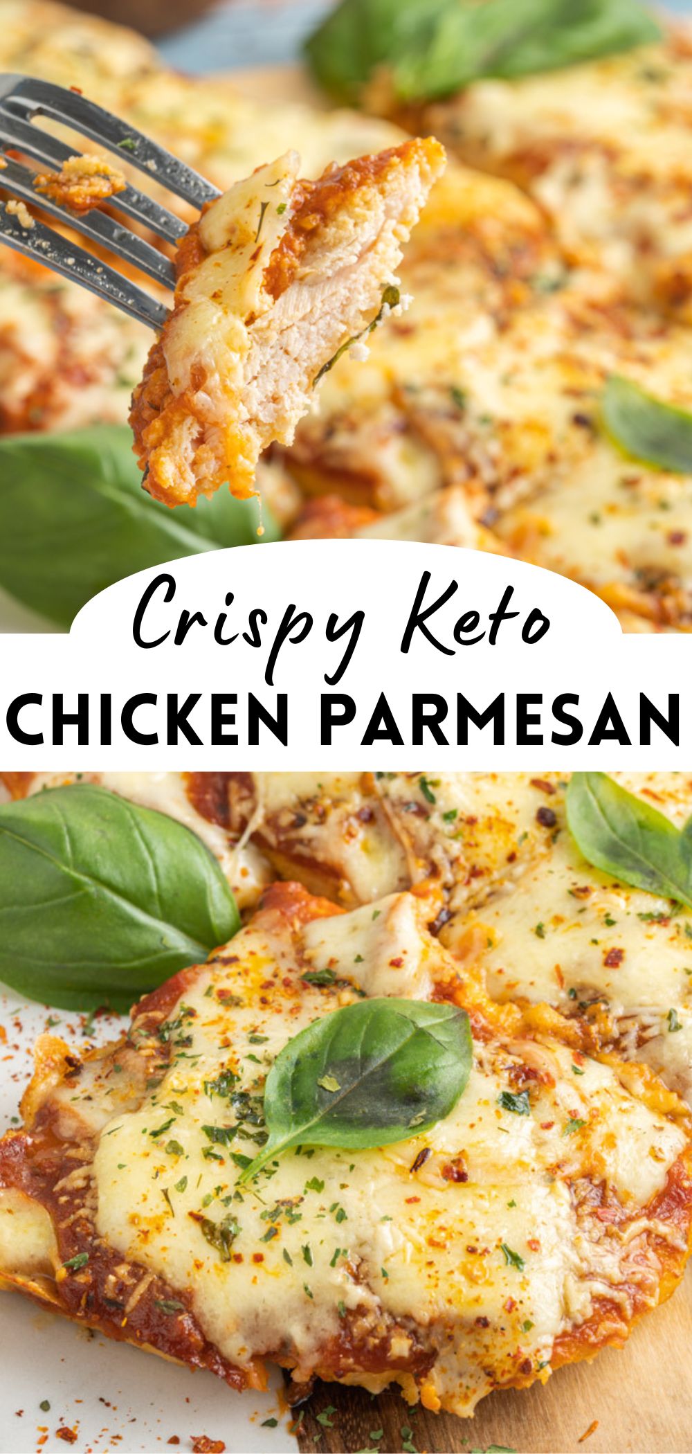 Super Crispy Keto Chicken Parmesan