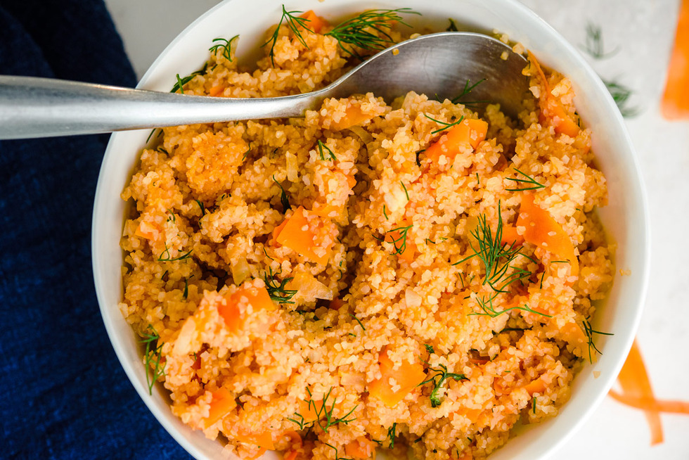 The Best Bulgur Pilaf Recipe (Panini Kabob Copycat)
