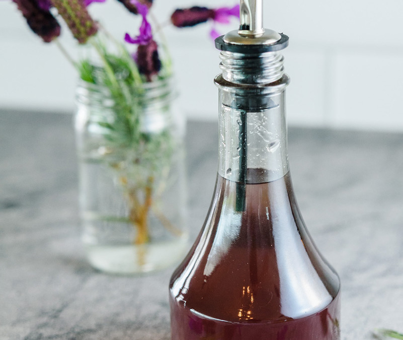 Vibrant Lavender Simple Syrup Recipe