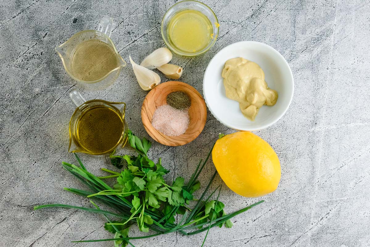 Lemon-herb-vinaigrette-ingredients