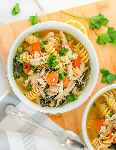 Homemade-chicken-noodle-soup