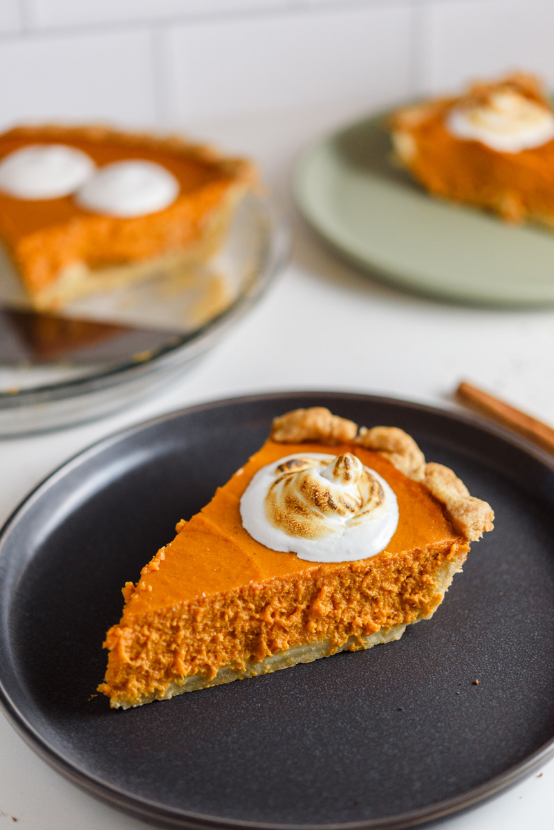 Southern Sweet Potato Pie with Marshmallow Fluff