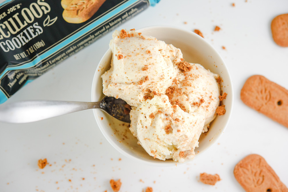Cookie Butter Ninja Creami Ice Cream (Low Calorie & High Protein)
