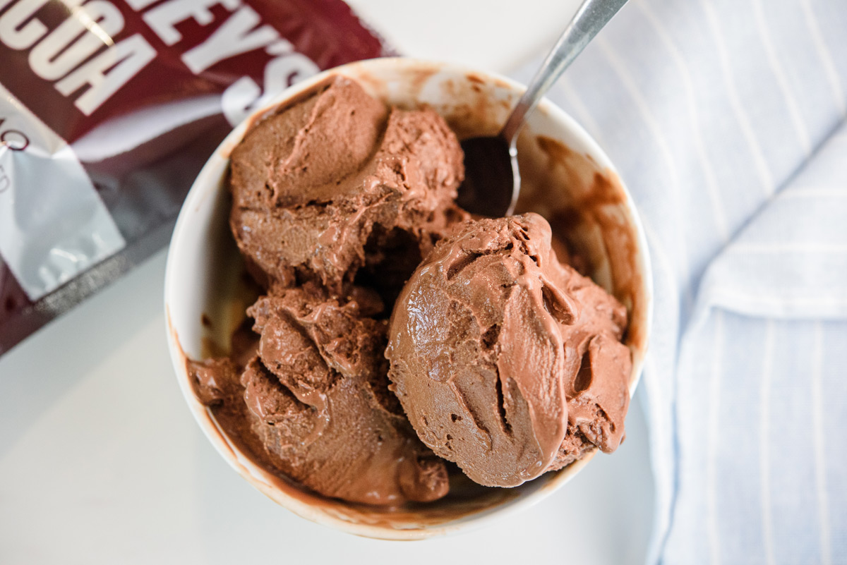 Rich-Chocolate-Ninja-Creami-Ice-Cream in a bowl