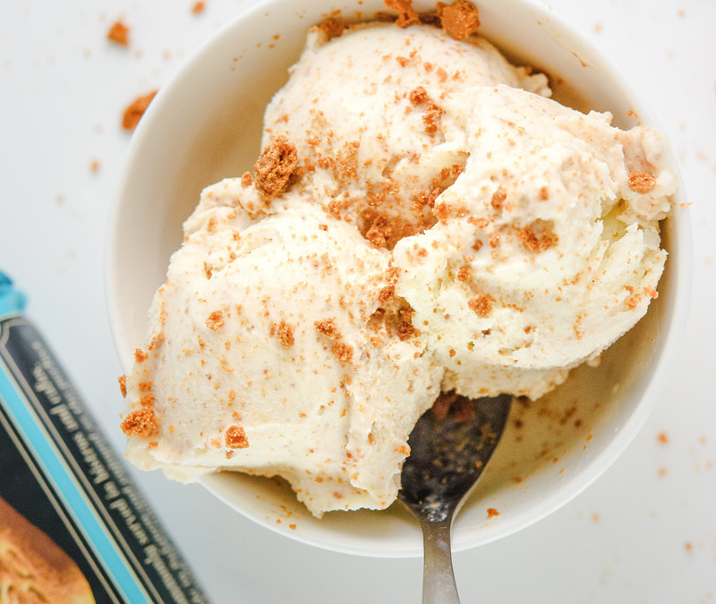 Cookie Butter Ninja Creami Ice Cream (Low Calorie & High Protein)