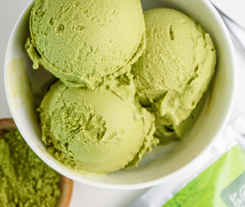 Ninja Creami Green Tea Ice Cream (Low Calorie)