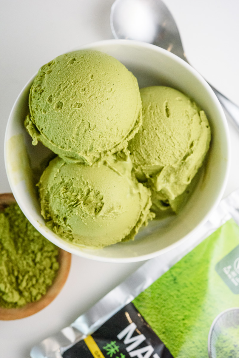 Ninja Creami Green Tea Ice Cream (Low Calorie)