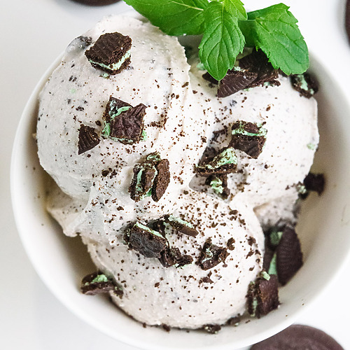 Ninja Creami Mint Cookie Ice Cream