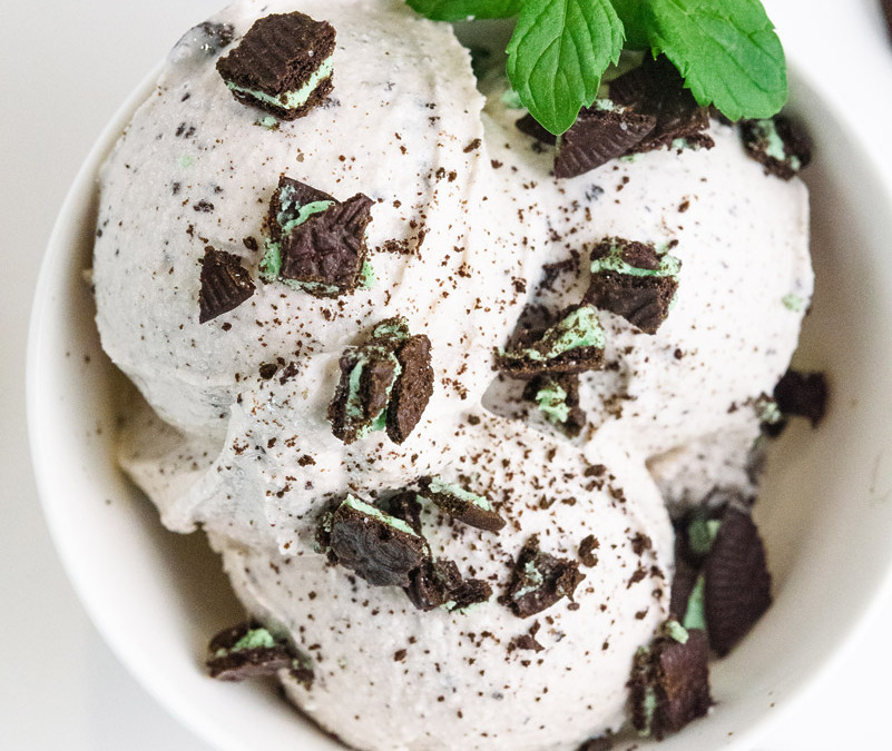Ninja Creami Mint Cookie Ice Cream