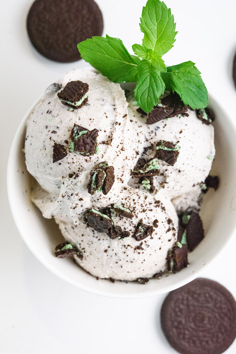 Ninja Creami Mint Cookie Ice Cream