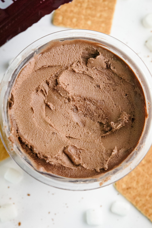 Ninja Creami S'mores Ice Cream (High Protein & Low Calorie) 4 Ninja-Creami-smores-ice-cream-second-spin-