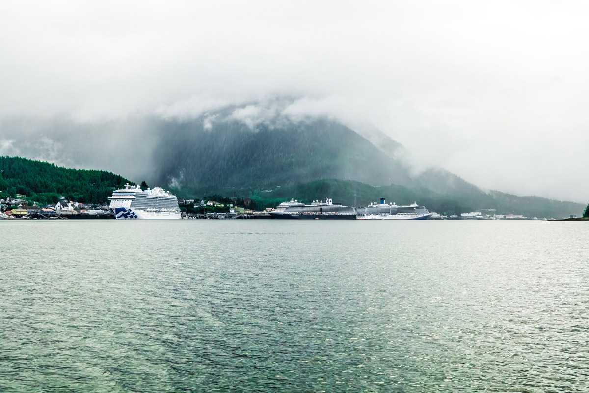 Most Amazing Whale Watching Excursion in Ketchikan, Alaska 3 Cruise-ships-in-ketchikan