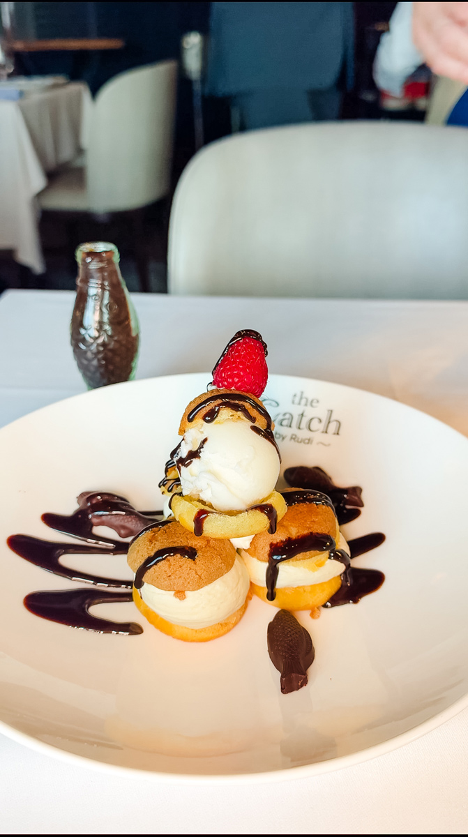 The Catch on Princess Cruises: Full Picture Review of Almost the Entire Menu 11 The-Catch-Princess-Chantilly-Lace-Dessert