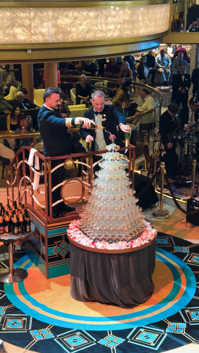 From Cruise to Camels: The Best Cabo San Lucas Excursion 7 Captains-Champagne-Waterfall