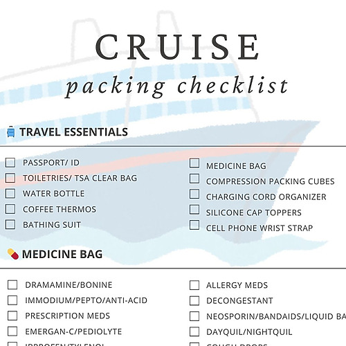 Ultimate Cruise Packing List: 50 Essentials to Bring on Your Cruise
