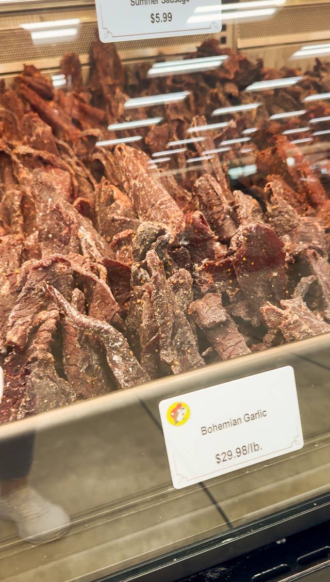The 10 Best Buc-ee's Foods You Need to Try on Your Next Road Trip 6 Bucees-Beef-Jerky-Behind-the-case