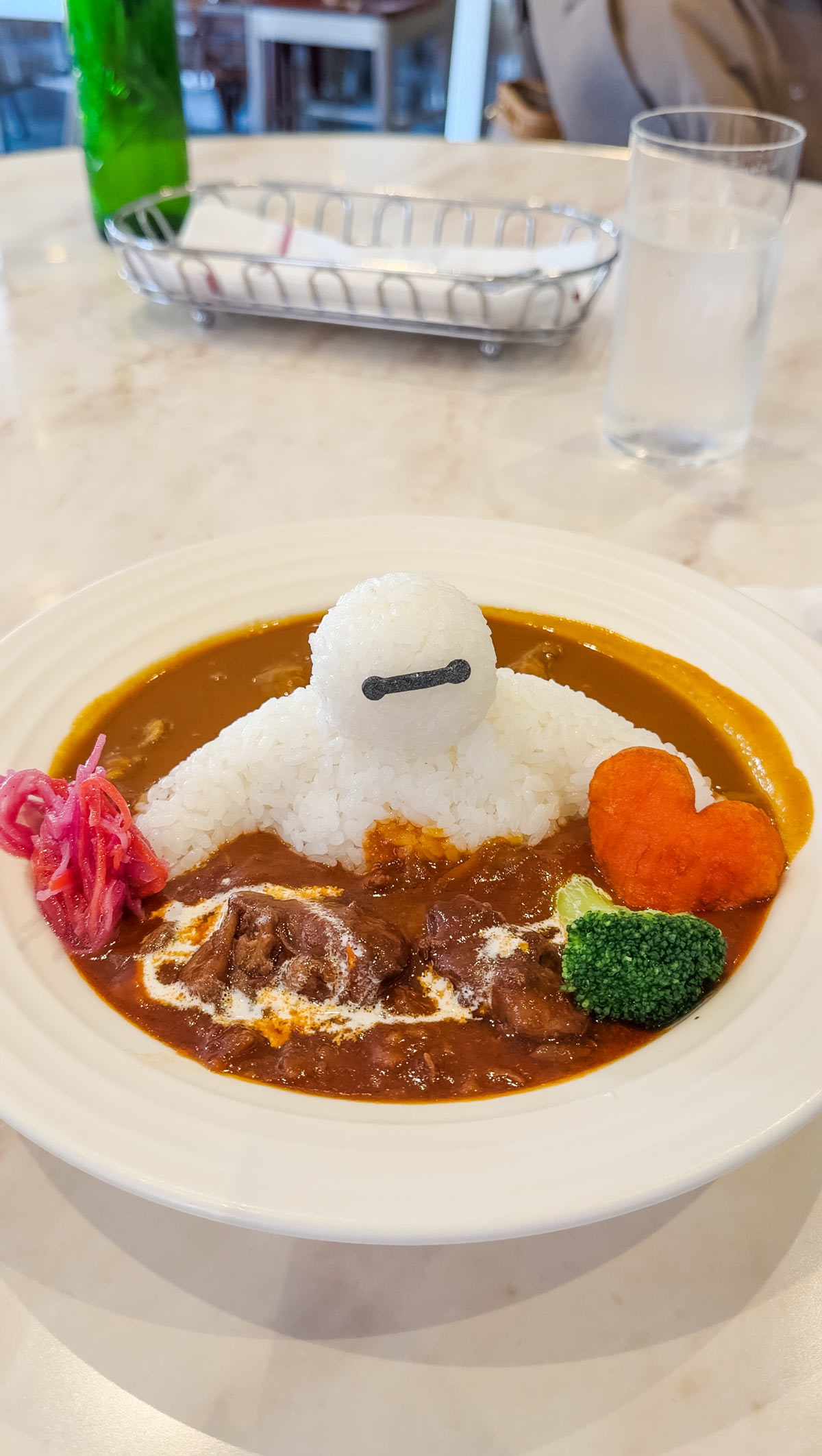 Is the Tokyo Disney Vacation Package Worth It? (2026 Review + How to Book) 6 Baymax-Curry-from-Center-Street-Coffeehouse at Tokyo Disneyland